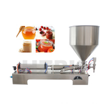 Semi-Auto Pneumatic Paste Filling Machine for Cream/Cosmetic/Honey/Jam/Shampoo with Cheap Price